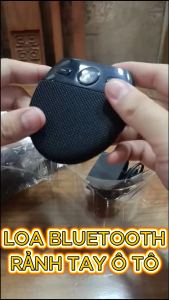 Loa BLuetooth Ô Tô SP11 Hỗ Trợ Nghe Chỉ Đường Maps Micro Đàm Thoại To Rõ Pin Khoẻ Kết Nối Ổn Định