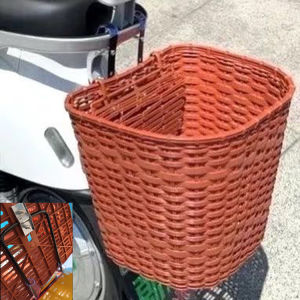 Giỏ Xe Đạp Điện Đeo Đuôi Xe Máy Lớn Đựng Đồ Dùng Học Tập Giỏ Đựng Đồ Ăn Trưa Dụng Cụ Đi Xe Đạp Dụng Cụ Thể Thao