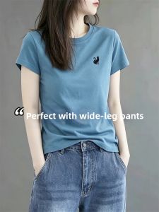 Loose Short Sleeve Crew Neck T-Shirt