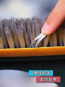 HANGDIAN  【Miễn phí vận chuyển】HS (Bền)(Thứ tốt)Sàn gạch Khoảng cách bàn chải bệt vệ sinh phòng tắm lông bàn chải hộ gia đình vệ sinh phòng tắm bàn chải đường may tay cầm dài mà không có kết thúc chết.
