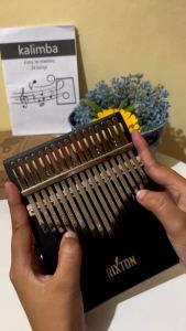 17 Key Kalimba RIXTON Solid Mahogany Thumb Finger Piano Single 17 Keys Kalimba Musical Instrument Wood Thumb Finger Piano African Sanza Mbira