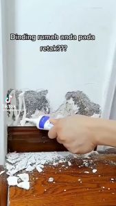 Dempul tembok cream penambal dinding instan wall repair pasta / Dempul Penambal Tambal Dinding Bocor Tembok Retak Anti Air Magic Wall