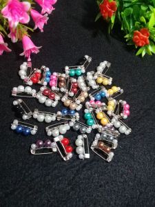 [COD] isi 12pcs dan 6pcs /Bros dagu hijab mini/Bros mutiara