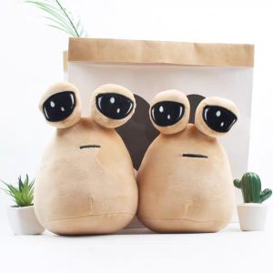 FunsLane Đồ Chơi Nhồi Bông My Pet Alien Pou 22Cm Búp Bê Thú Cưng Kawaii Alien Nhồi Bông Gối Nhồi Bông Mềm Quà Tặng Cho Trẻ Em Bé Gái