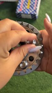 ดุมสเตอร์ Wave สำหรับใส่สเตอร์เล็ก เบอร์ 242526 ครบชุดสำหรับโซ่ 420 พร้อมอัดบูธลูกปืน