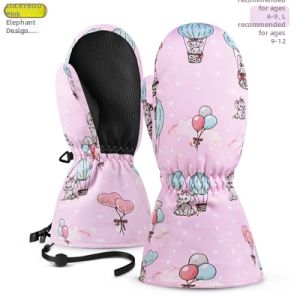 TERROR | Warm Waterproof Windproof Ski Gloves for Children