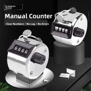 Manual Mechanical Counter Metal Sheep Animal Traffic Counter Stainless Steel Human Flow Number Counter Hardware Tool