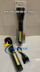 Đèn Pin Cầm Tay DP-9168 Đèn Led Bên Hông 14W 2 Chế Độ Sáng