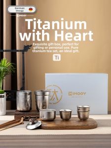 IMOGY | Pure Titanium Portable Tea Set