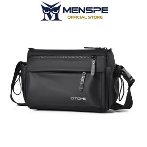 MENSPE Men Fashion Shoulder Bags Sling Bag Cross Body Bags Messenger Bag Waterproof Cross Body Bag Large Capacity Sling Bags Simple Student Teenager Bag