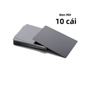 10 Chiếc Thẻ Kinh Doanh Bằng Kim Loại Nhôm 85x55mm Tấm Khắc Hoa Văn Tùy Chỉnh Để Làm Thủ Công Tấm Kim Loại 3.4x2.1 Inch