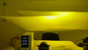 ไฟตัดหมอก LED แบบฟิล์มสีฟ้า 3 นิ้ว เหมาะสำหรับ Toyota/Honda--ไฟสีเหลือง