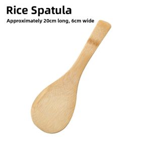 High Temperature Resistant Wooden Spatula Kitchen Utensils Non-Stick Pan Special Wooden Cooking Tools Bamboo Handle Spatula