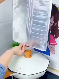 hikim ฉากกั้นกันน้ำมันกระเด็น 1 แผ่น ต่อ 1 เตา แผ่นอลูมิเนียมกันน้ำมันกระเด็น