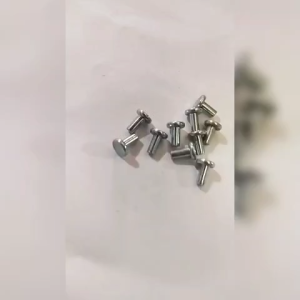 per15  pcs ecer Paku Keling Alumunium M3 x 6 mm 3mm Panjang 6mm bijian