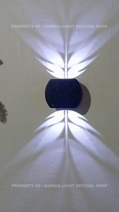 Kurnia Light Lampu Taman Waterproof Blue
