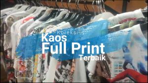 Kaos Distro Sablon Full Print SB355 Pria Oblong Baju Atasan Lengan Pendek Dewasa