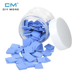 Diymore Miếng tản nhiệt tấm silicon tản nhiệt Silicone mỡ Pad giảm nhiệt vá
