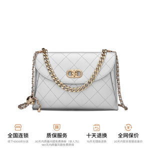 Ladies Luxury Flap Chain Bag Single Shoulder Crossbody Diamond Pattern Underarm Bag Casual Style Hard Shell Synthetic Leather