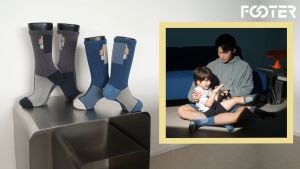 FOOTER Tom and Jerry Nibbles and Jerry Anti-Bacterial Socks TJ07M/L/XL deodorant breathable functional socks