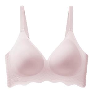 MiiOW | เสื้อชั้นในไร้โครงบางเฉียบสำหรับผู้หญิง ป้องกันการหย่อนคล้อย ทรง V หน้าอกใหญ่ดูเล็ก เสื้อชั้นในไร้ตะเข็บ ระบายอากาศได้ดี