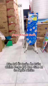 Bàn Để Ủi Quần Áo Điều Chỉnh Được Độ Cao Giao Màu Ngẫu Nhiên