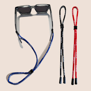 3pcs Adjustable Sports Glasses Strap Holder Anti-Slip Cord Outdoor Sunglasses Chain Lanyard for Men And Women