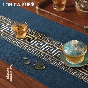 LORiCA | Red Bridal or Zen Style Decor Table Runner