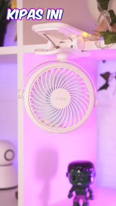 Kipas Portable Robot RT-BF10 2000mAh Mini Fan Kipas Angin Mini Original Ori