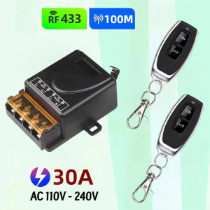 433Mhz Wireless Remote Control Switch Relay Universal Remote Control Switch On Off Transmitter for Light Lamp Water Pump Door