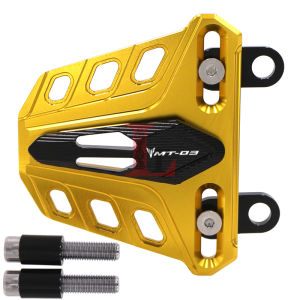 Miếng Đệm Bảo Vệ Trước Phanh Cho Yamaha YZF-R3 R25 MT03 MT25 LatinMotor Phụ Kiện Bảo Vệ Bơm Phanh Bằng Kim Loại Chống Rơi