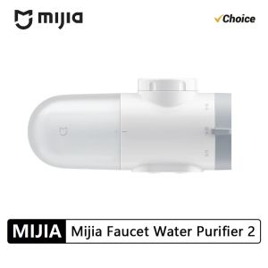 New Mijia Faucet Water Purifier 2 Household Kitchen Tap Visible Water Filter Activated Carbon Percolator System