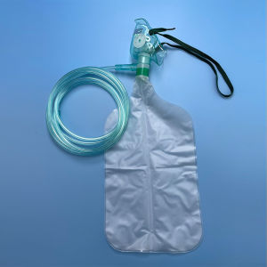 2pcs Adult Non-rebreather oxygen mask （oxygen mask with reservoir bag） High Concentration Oxygen Face Mask Reservoir Bag