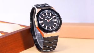 Box Exclusive Jam Tangan Jonas Jasmin Mur JJ-5382 SV-719SRR / Jam Tangan Fashion Pria Tali Rantai Diameter 45 cm