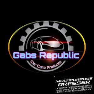 Gabs multipurpose dresser 500ml car cleaner dashboard cleaner wax matte finish protect black parts engine wax cleaner