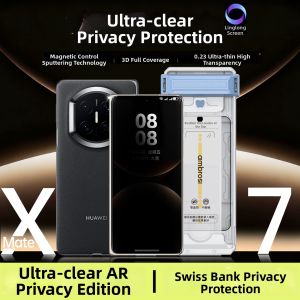 YANCHEN | 9D Curved Privacy Anti-Peep Tempered Glass Film For Foldable Outer Screen