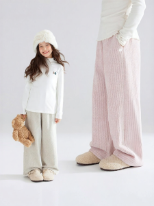 MUCMUKN | Bicolor Gradient Thermal Insulated Straight Leg Pants