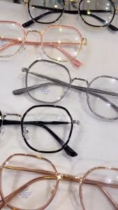 frame Kacamata PHOTOCROMIC 3016 Bisa Pesan Normal minus Silinder Plus Kacamata baca Progresiv kacamata antiradiasi Anti Radiasi UV Lensa Berubah Warna Pria & Wanita Sunglass Blueray Bluecromic Minus & Plus Korea Fashion