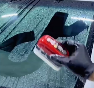 น้ํายาล้างฟิล์มน้ํามันกระจกรถยนต์ เคลือบกระจกแบบไฮโดรโฟบิก ผ้าเช็ดกระจก แปรงทําความสะอาดกระจกยานยนต์กระจกฟิล์มน้ํามัน