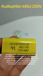 Elco Audiophiler 685 - Kapasitor 6.8 Uf 350v - Kapasitor Tweeter