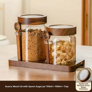 CRISTALGLASS | Sealed Moisture-Proof Sugar Storage Jar