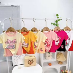 HOÀN TIỀN 20% [9- 27 kg] Bộ Quần Lửng Tay ngắn cho bé gái vải thun lạnh chính hãng MinKy Mom Baby