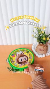 MAINAN ANAK Music Edukasi KERINCINGAN REBANA LABUBU KERINCING Bulat Murah Viral