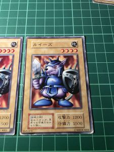 YUGIOH Japanese VOL 32452818 YU-40 PG-03 DL2-045 BE1-JP121 路易斯 Beaver Warrior (N) HEAVY PLAYED 70%50%