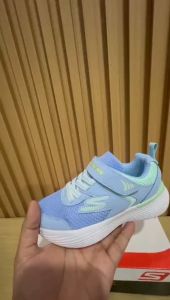 SEPATU ANAK PEREMPUAN SKECHERS GO RUN 400 V2 PREMIUM WARNA BIRU MUDA