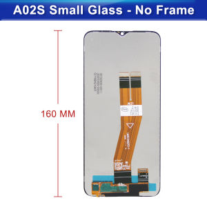 A02S Display Screen With Frame for Samsung Galaxy A02s SM-A025F/DS A025G/DS Display Touch Screen Digitizer Assembly Replacement