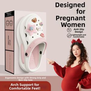 BAIMUQINGCHEN | Pregnant Women Suitable Anti-Slip Odor-Resistant Cool Slides