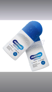 HeatCool Recovery Rolling Gel Cool Gel 75ml Sports Massage Roll On Topical Body Gel for Muscle Relief