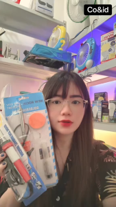 SOLDER 40W Paket Lengkap / PEMANAS TEMBAGA / Soldering Iron 40W Paket Timah