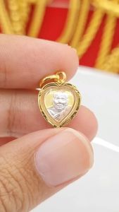 จุดเปลี่ยนสร้างของคุณ หลวงทวด หลวงปู่ทวด เกรดร้านทอง จุดยุโรง จี้พระห้อยคอเล็กๆ พระเลี่ยมทอง กันน้ำ จี้ทอง 1 บรรทัด